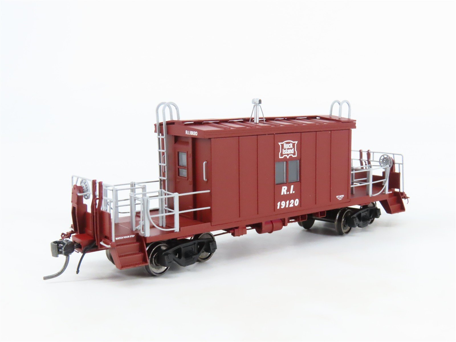 HO Scale Bluford Shops 35020 RI Rock Island Transfer Caboose #19120