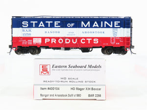 HO Scale Eastern Seaboard Models 400104 BAR State Of Maine Box Car #2256