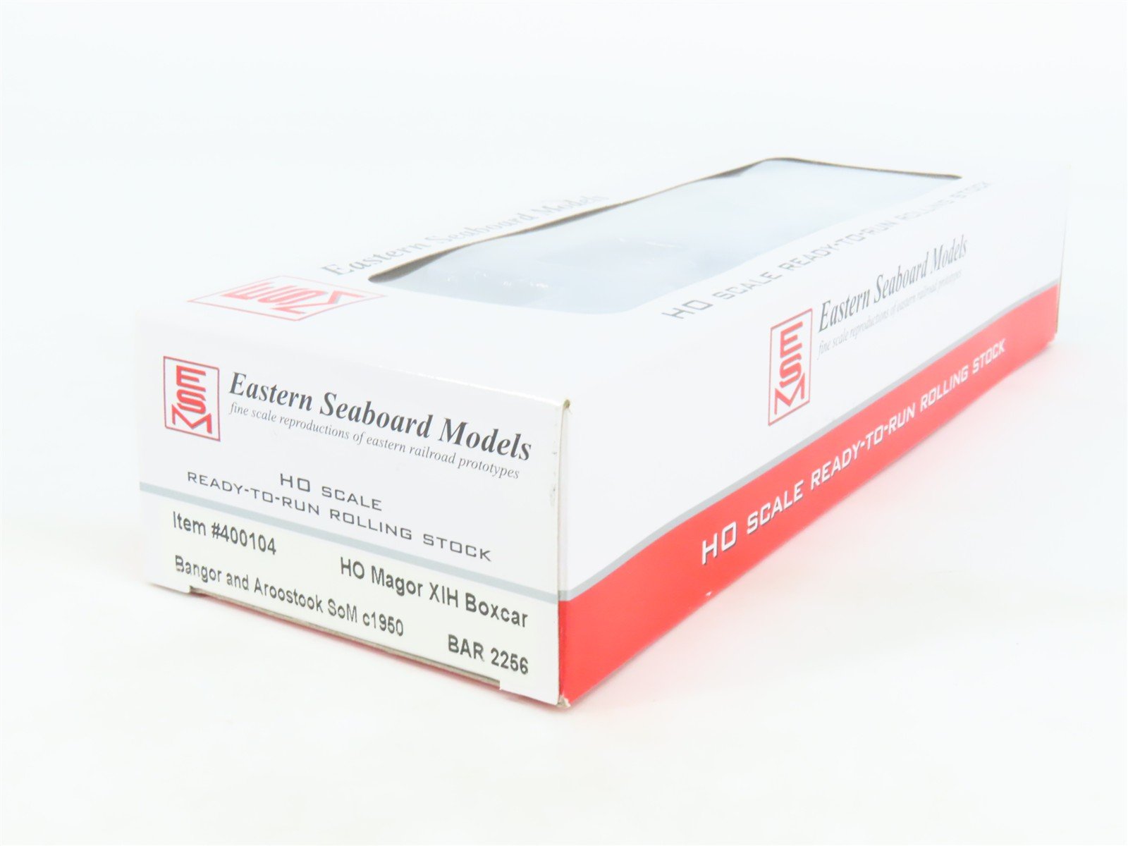 HO Scale Eastern Seaboard Models 400104 BAR State Of Maine Box Car #2256
