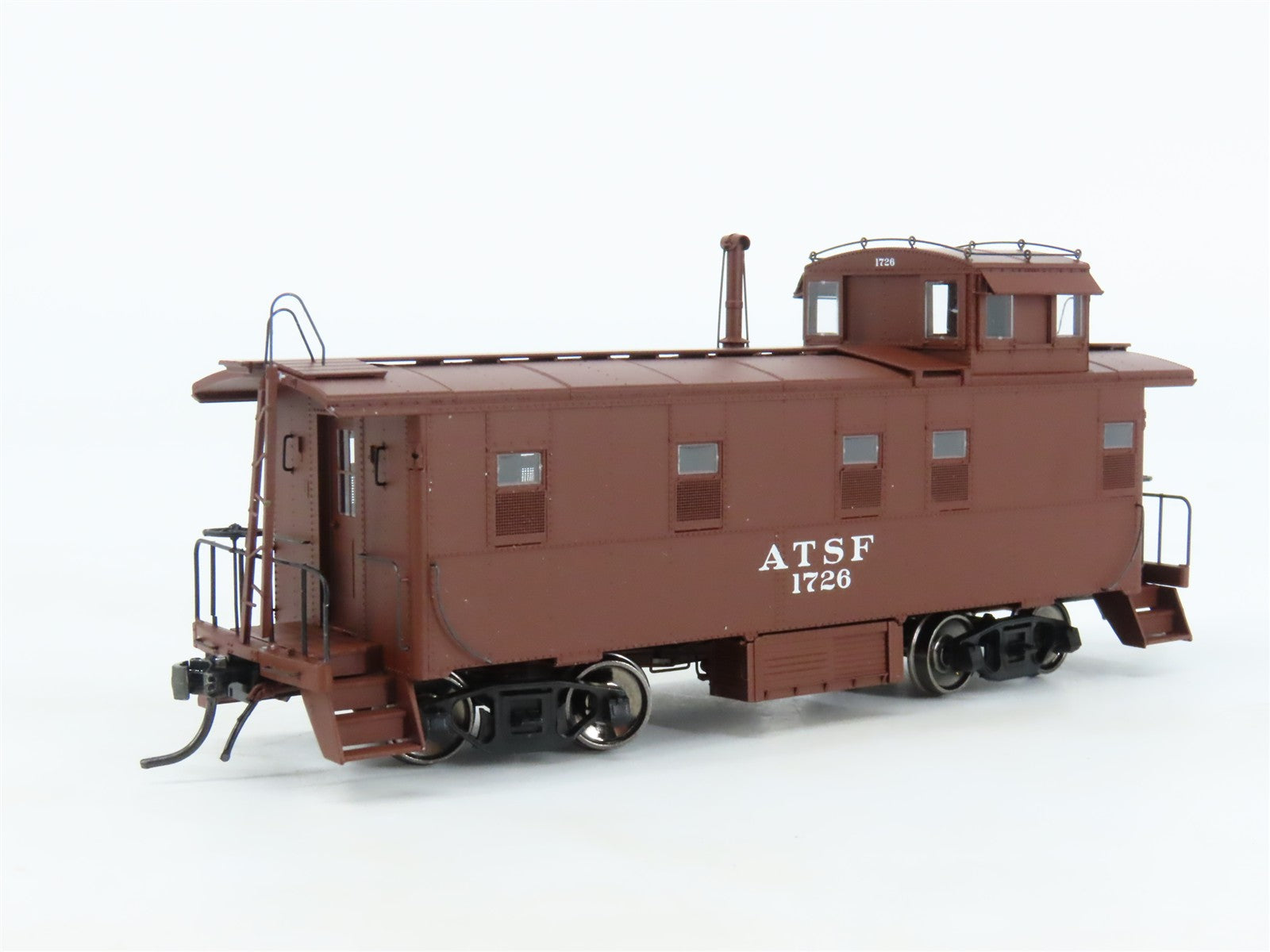 HO Scale Centralia Car Shops CCS1115-08 ATSF Santa Fe Early Caboose #1726