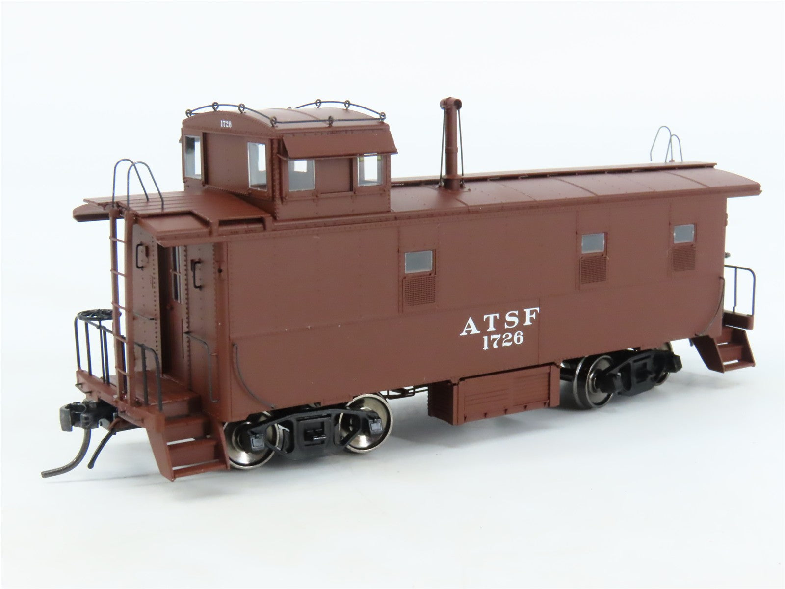 HO Scale Centralia Car Shops CCS1115-08 ATSF Santa Fe Early Caboose #1726