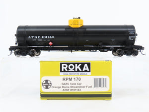 HO Scale Roka RPM 170 ATSF Santa Fe GATC 16K Gallon Single Dome Tank Car #101143