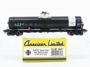 HO Scale American Limited ALM 1847 ATSF Santa Fe Single Dome Tank Car #101144