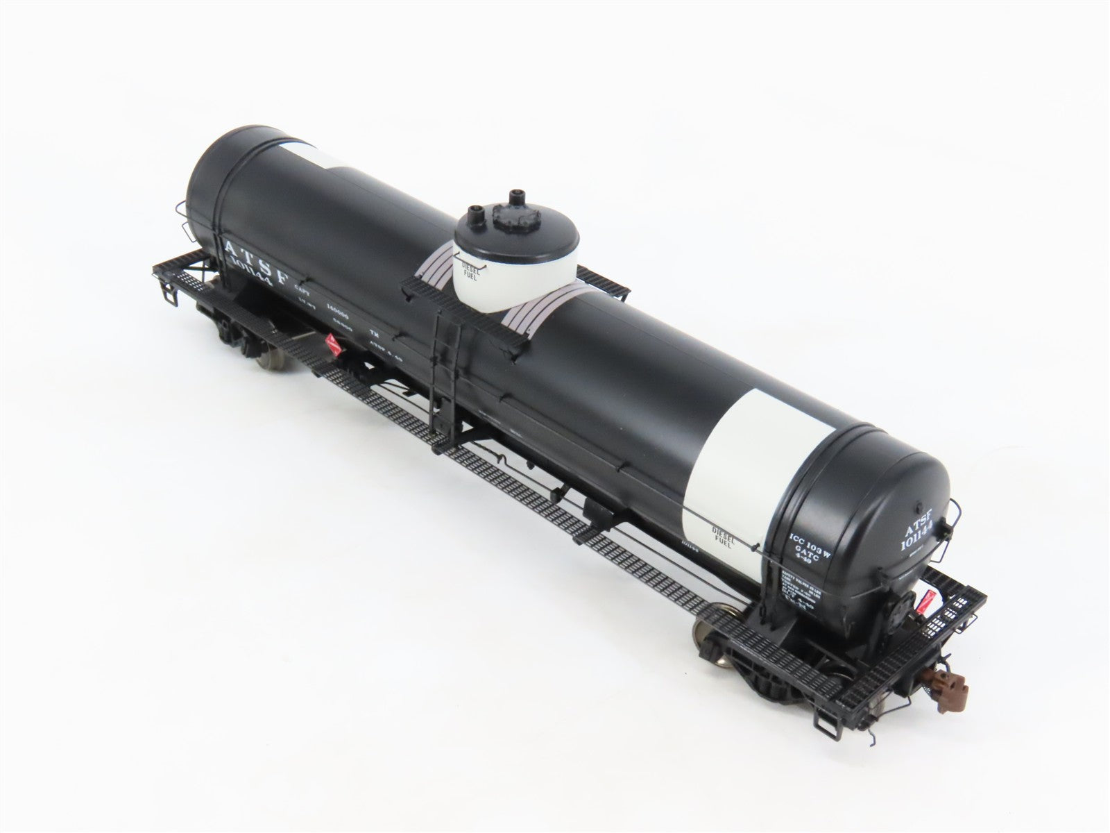HO Scale American Limited ALM 1847 ATSF Santa Fe Single Dome Tank Car #101144