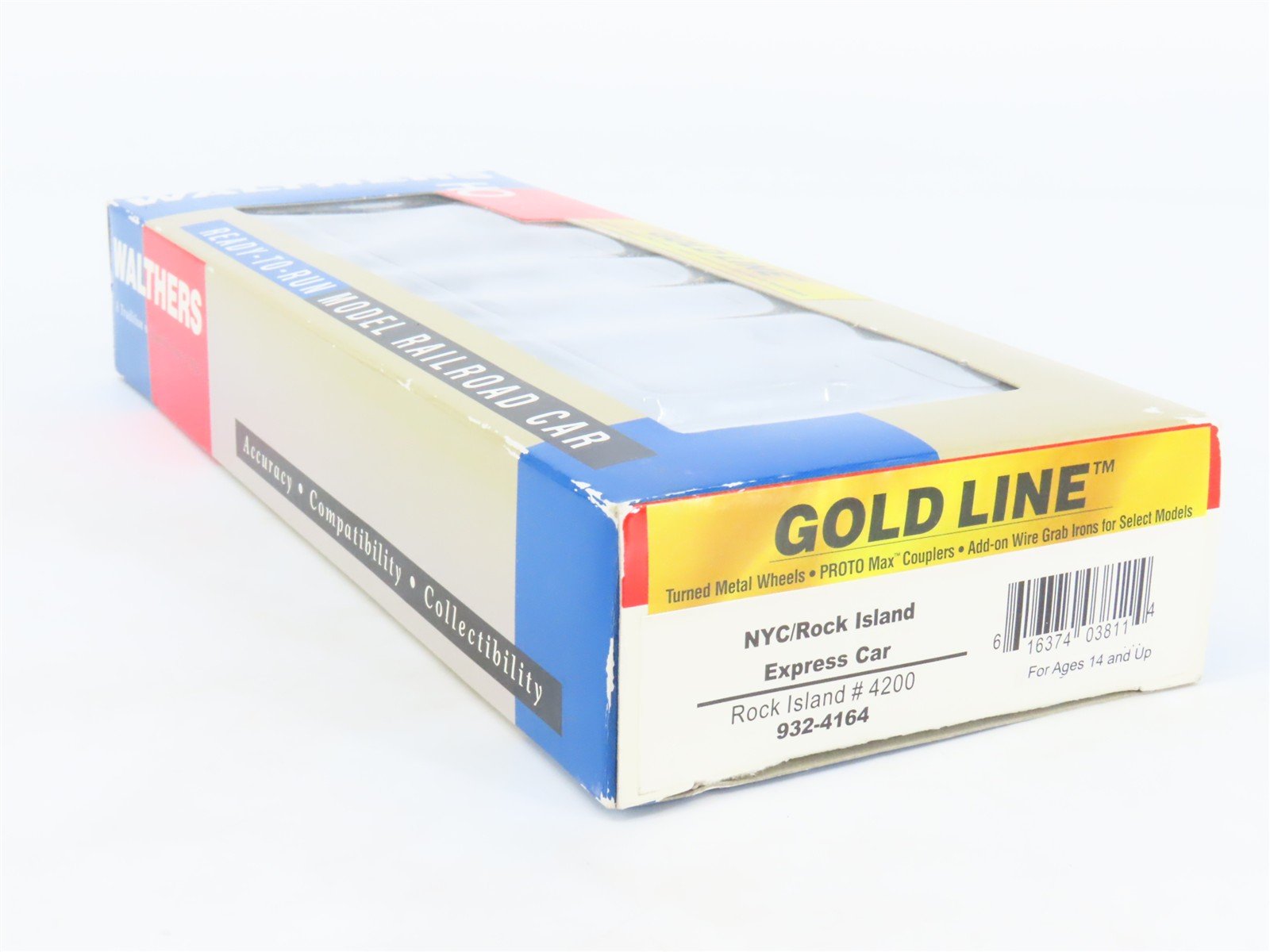 HO Scale Walthers Gold Line 932-4164 NYC/RI Rock Island Express Box Car #4200