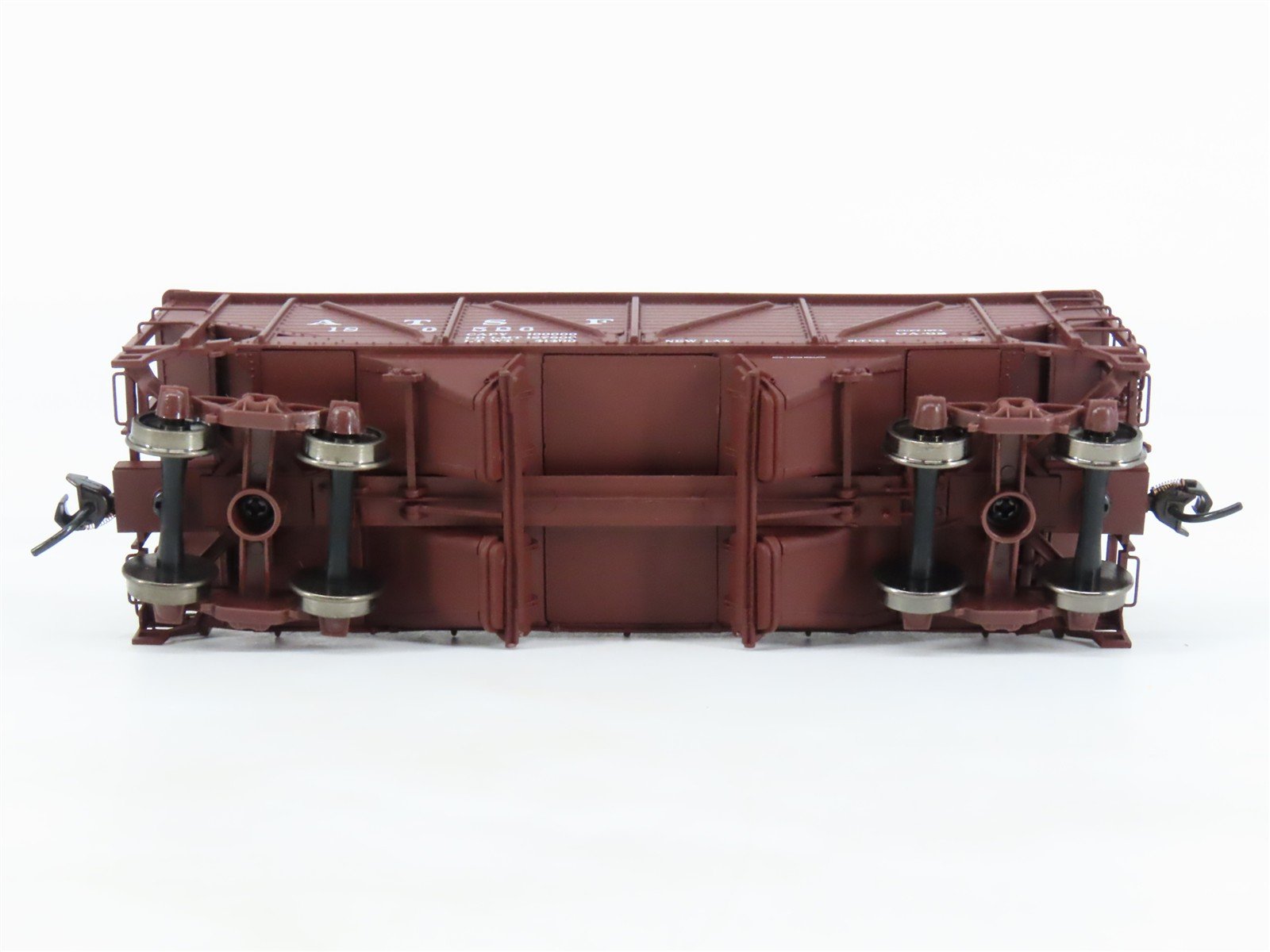 HO Scale Walthers Platinum Line 932-42301 ATSF Santa Fe 2-Bay Open Hopper 180526