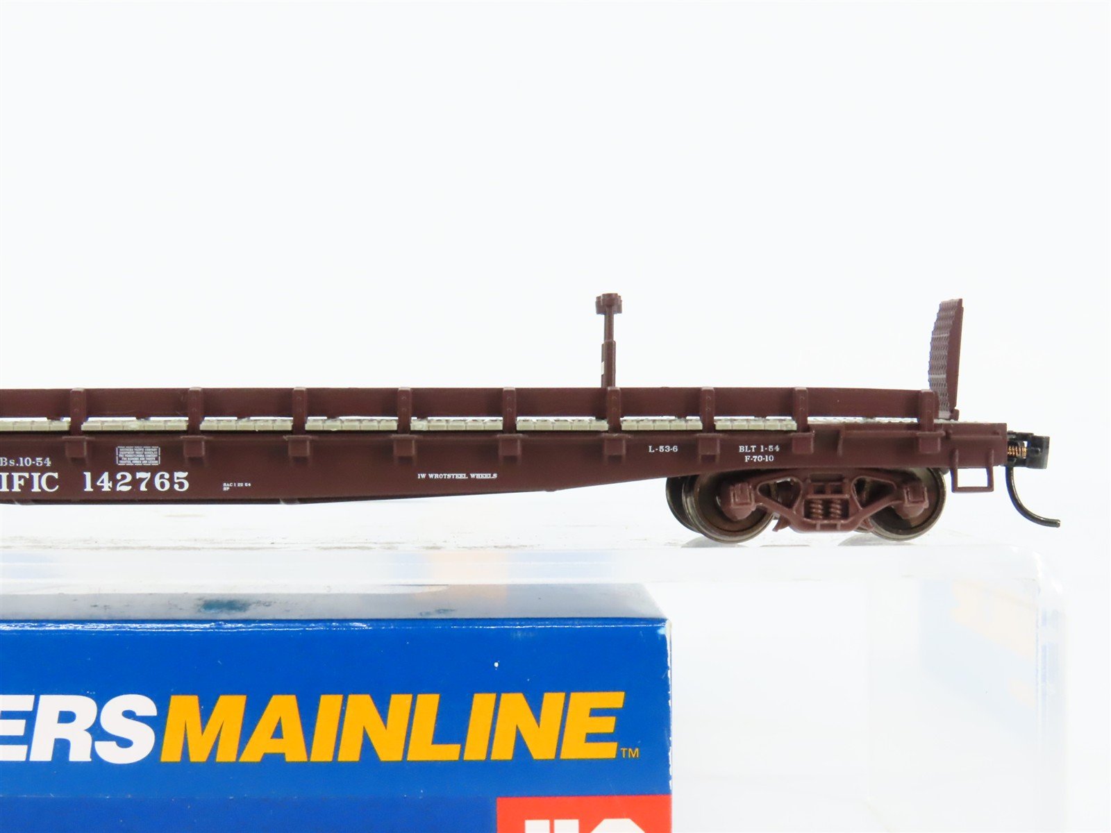 HO Scale Walthers Mainline 910-5119 SP Southern Pacific 53' GSC Flat Car #142765