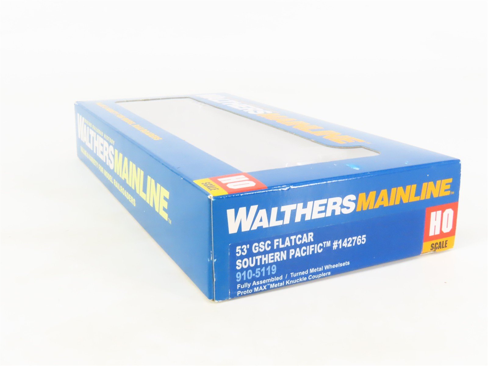 HO Scale Walthers Mainline 910-5119 SP Southern Pacific 53' GSC Flat Car #142765