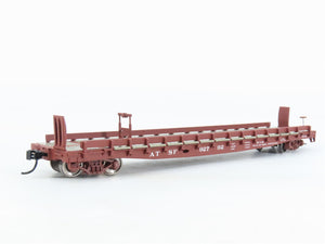 HO Scale Walthers Mainline 910-5101 ATSF Santa Fe 53' GSC Flat Car #92792