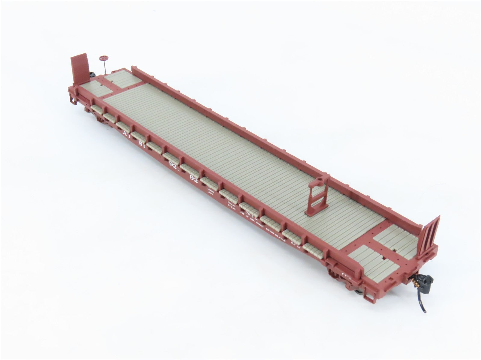 HO Scale Walthers Mainline 910-5101 ATSF Santa Fe 53' GSC Flat Car #92792