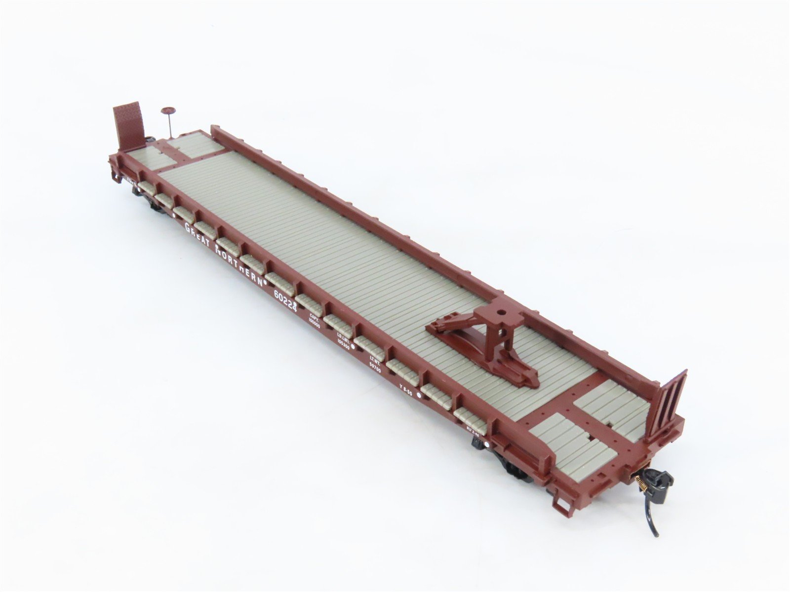 HO Scale Walthers Mainline 910-5116 GN Great Northern 53' GSC Flat Car #60224