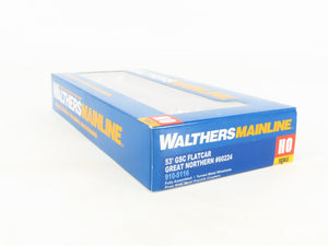 HO Scale Walthers Mainline 910-5116 GN Great Northern 53' GSC Flat Car #60224