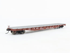 HO Scale Walthers Proto 920-104102 RI Rock Island 53' AAR Flat Car #91419