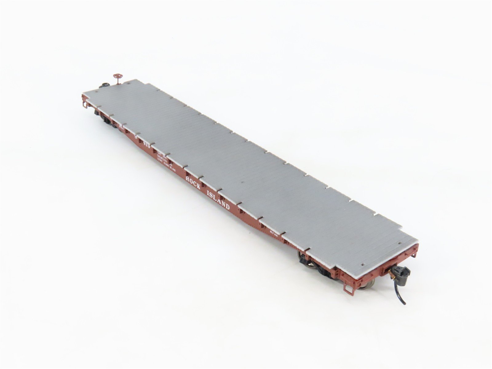 HO Scale Walthers Proto 920-104102 RI Rock Island 53' AAR Flat Car #91419