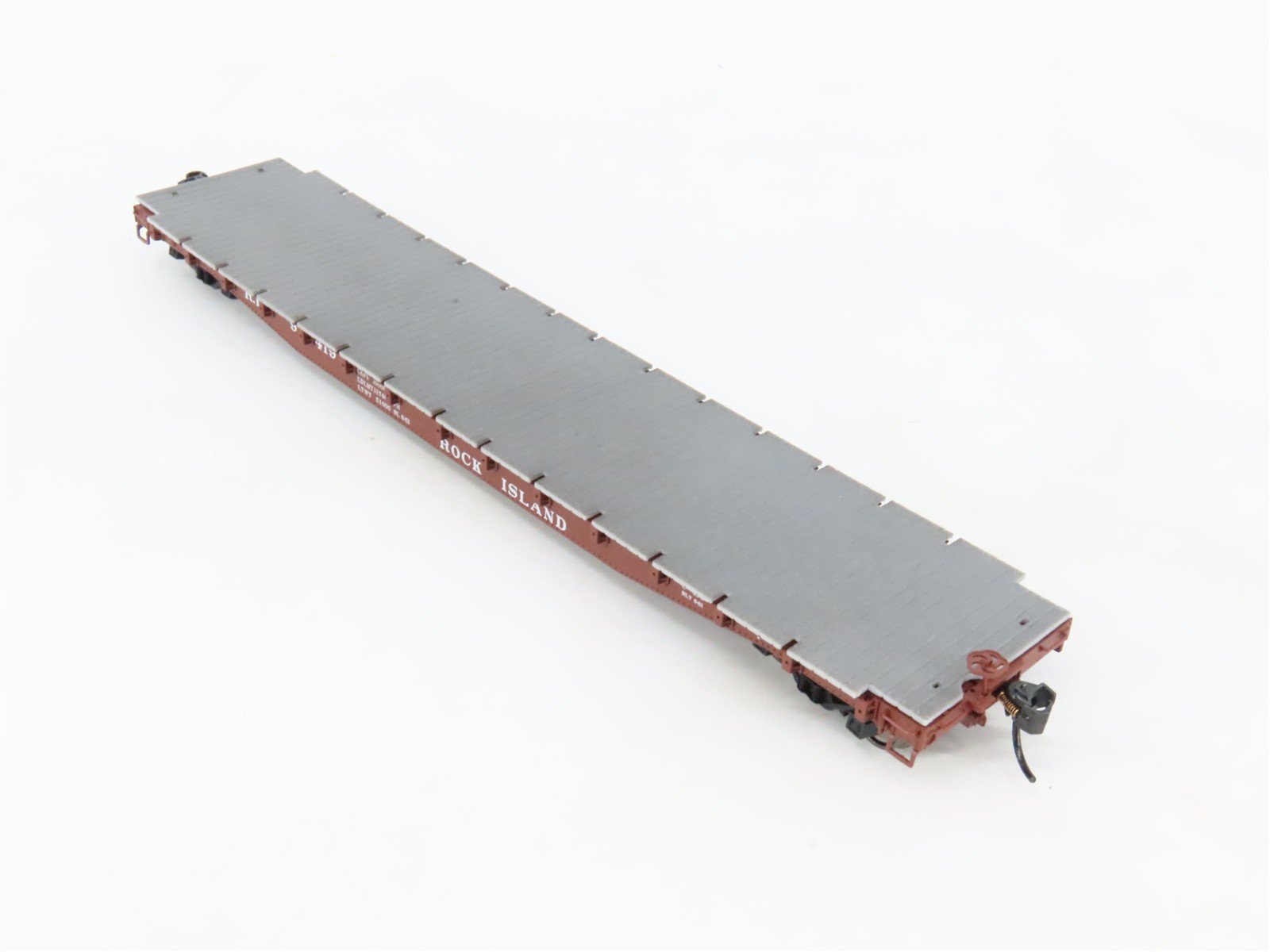 HO Scale Walthers Proto 920-104102 RI Rock Island 53' AAR Flat Car #91419