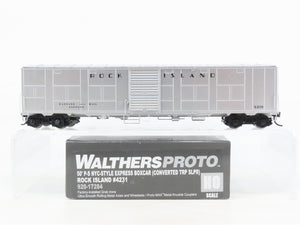 HO Scale Walthers Proto 920-17284 RI Rock Island NYC-Style Express Box Car #4231