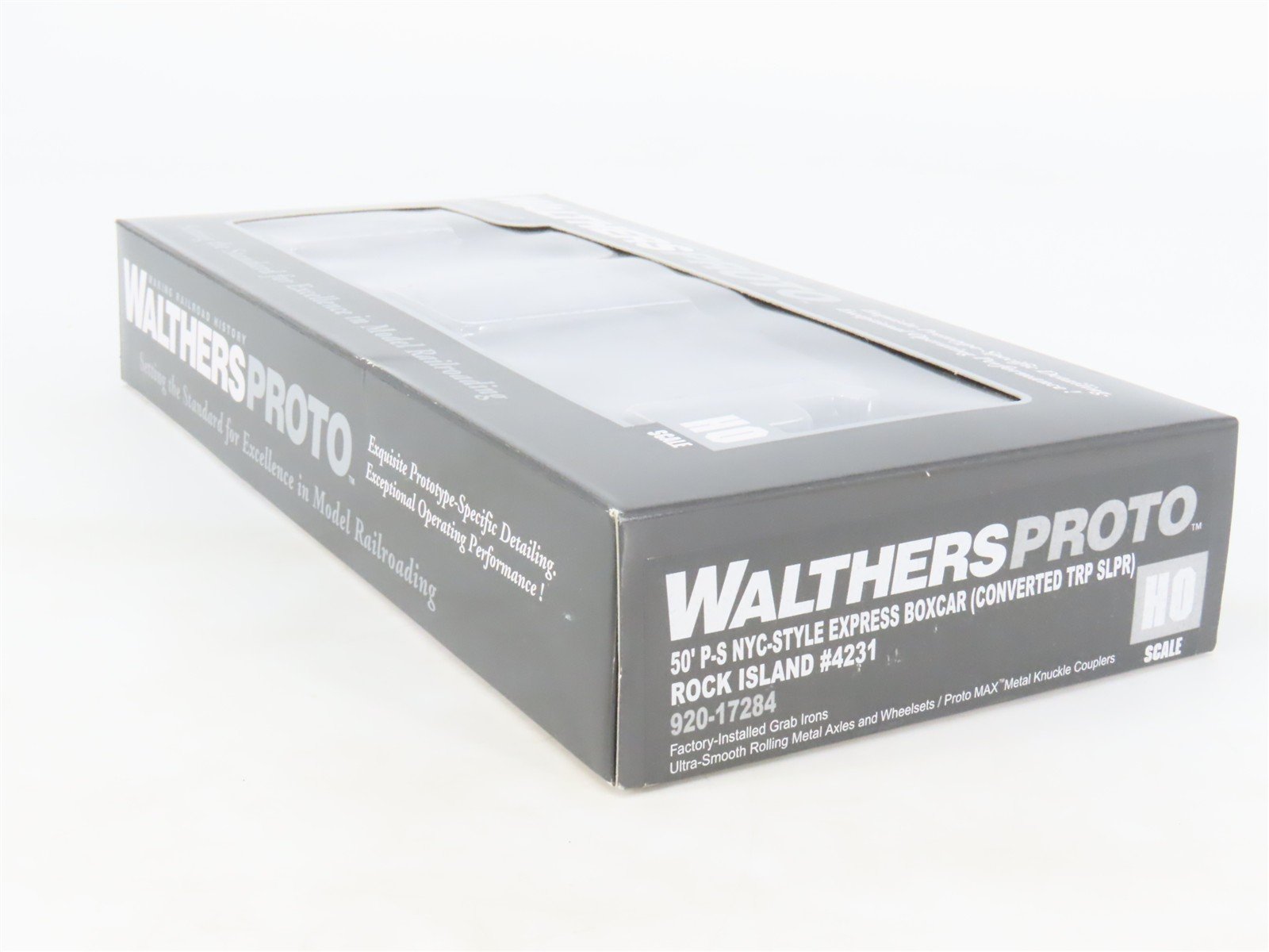 HO Scale Walthers Proto 920-17284 RI Rock Island NYC-Style Express Box Car #4231
