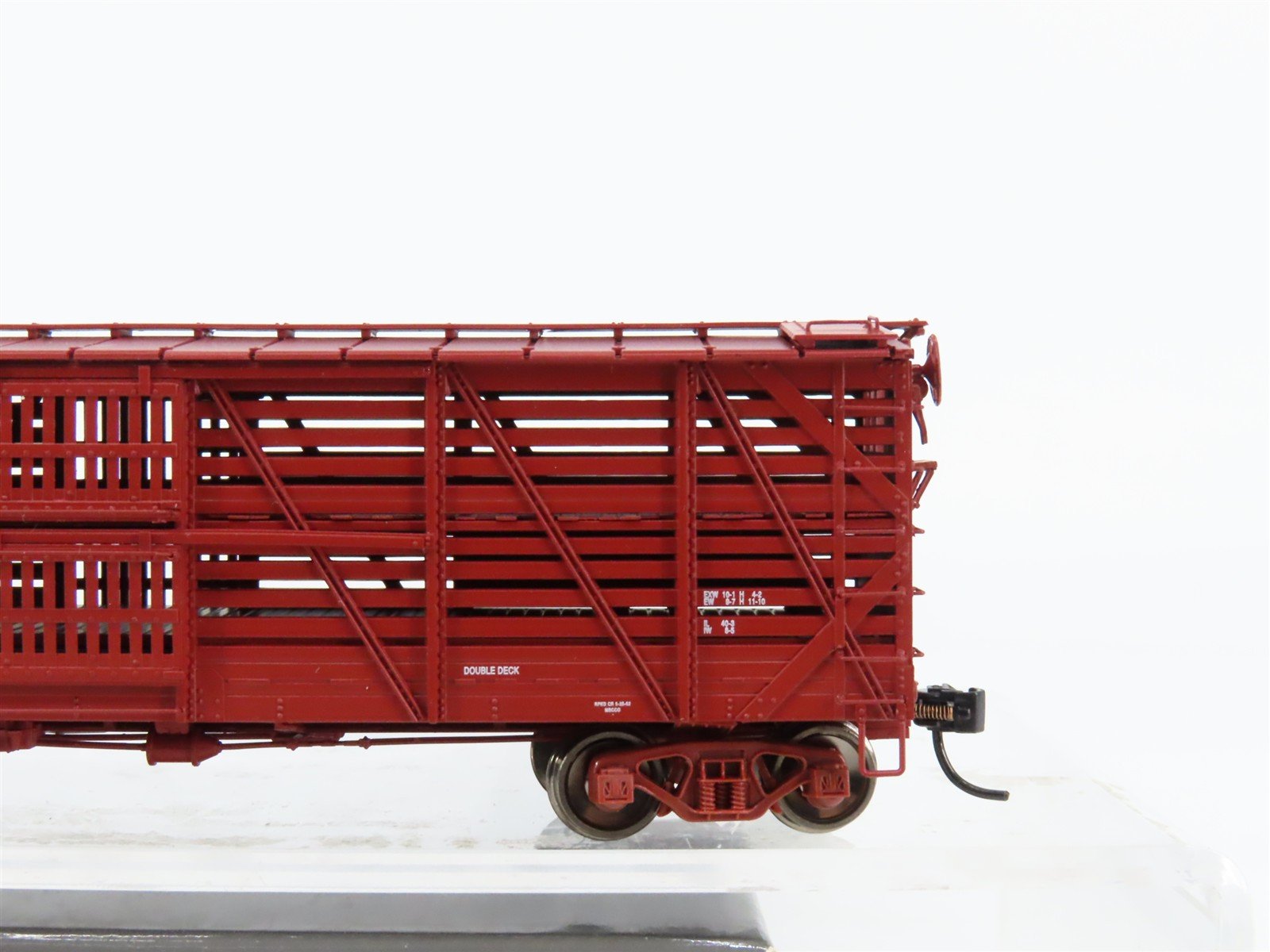 HO Scale Walthers Proto 920-108803 GSX Gotham Stock Express Stock Car #4010