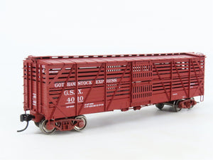 HO Scale Walthers Proto 920-108803 GSX Gotham Stock Express Stock Car #4010