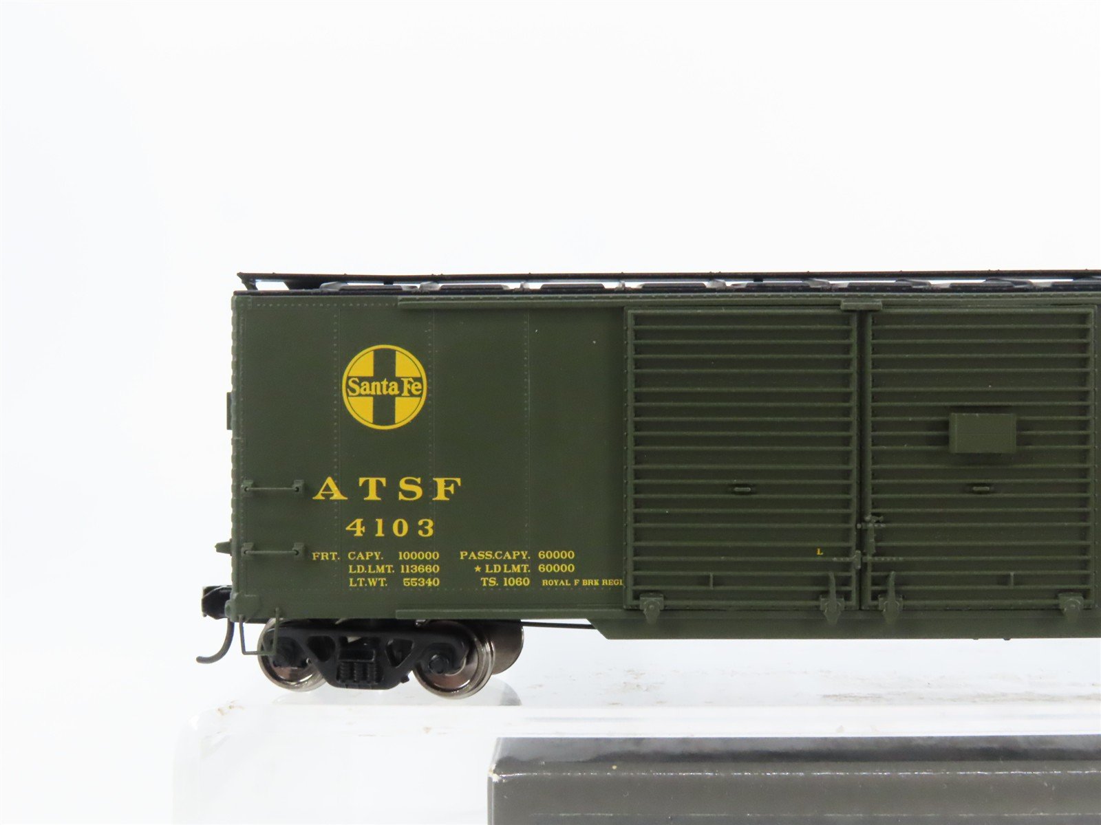 HO Scale Walthers Proto 920-101660 ATSF Santa Fe 50' AAR Express Box Car #4103