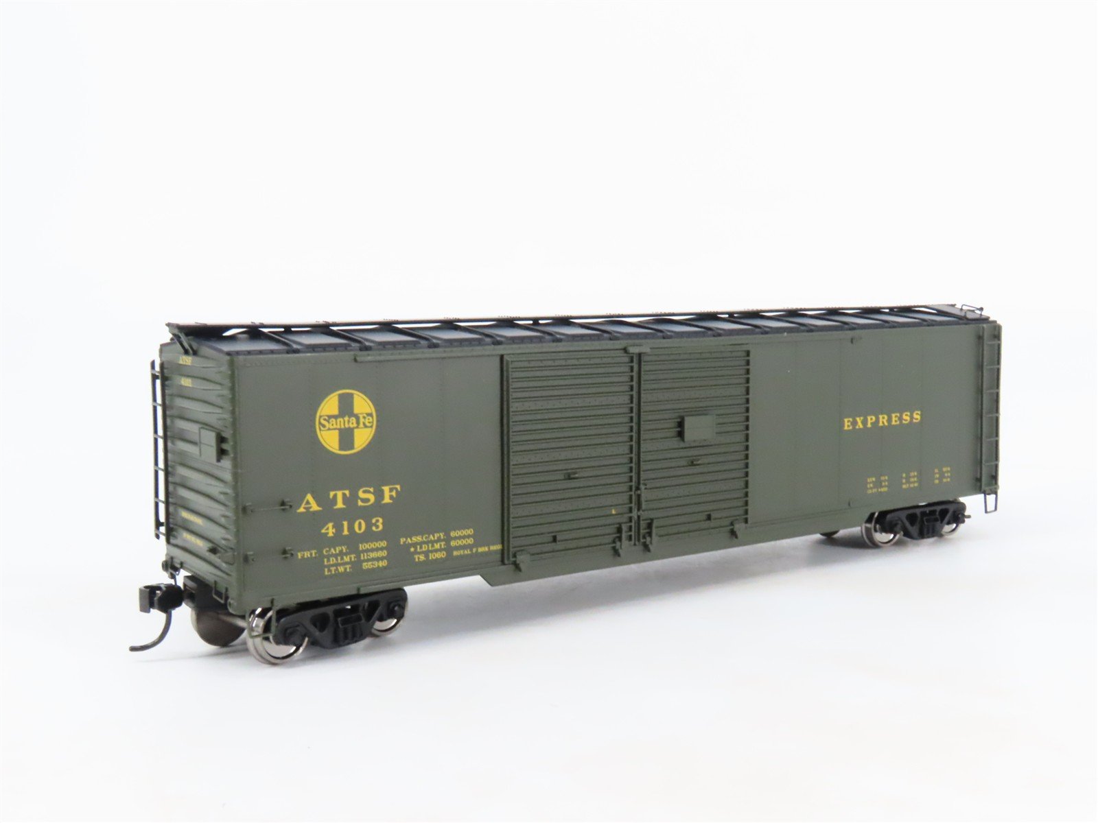 HO Scale Walthers Proto 920-101660 ATSF Santa Fe 50' AAR Express Box Car #4103