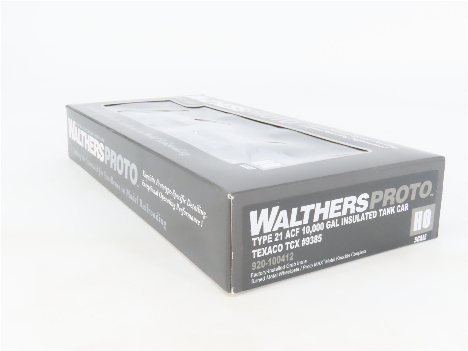 HO Scale Walthers Proto 920-100412 TCX Texaco Single Dome Tank Car #9385