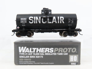 HO Scale Walthers Proto 920-100410 SDRX Sinclair Single Dome Tank Car #26175