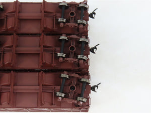 HO Scale Walthers Platinum Line 932-342301 ATSF Santa Fe 2-Bay Open Hopper 3-Pk.