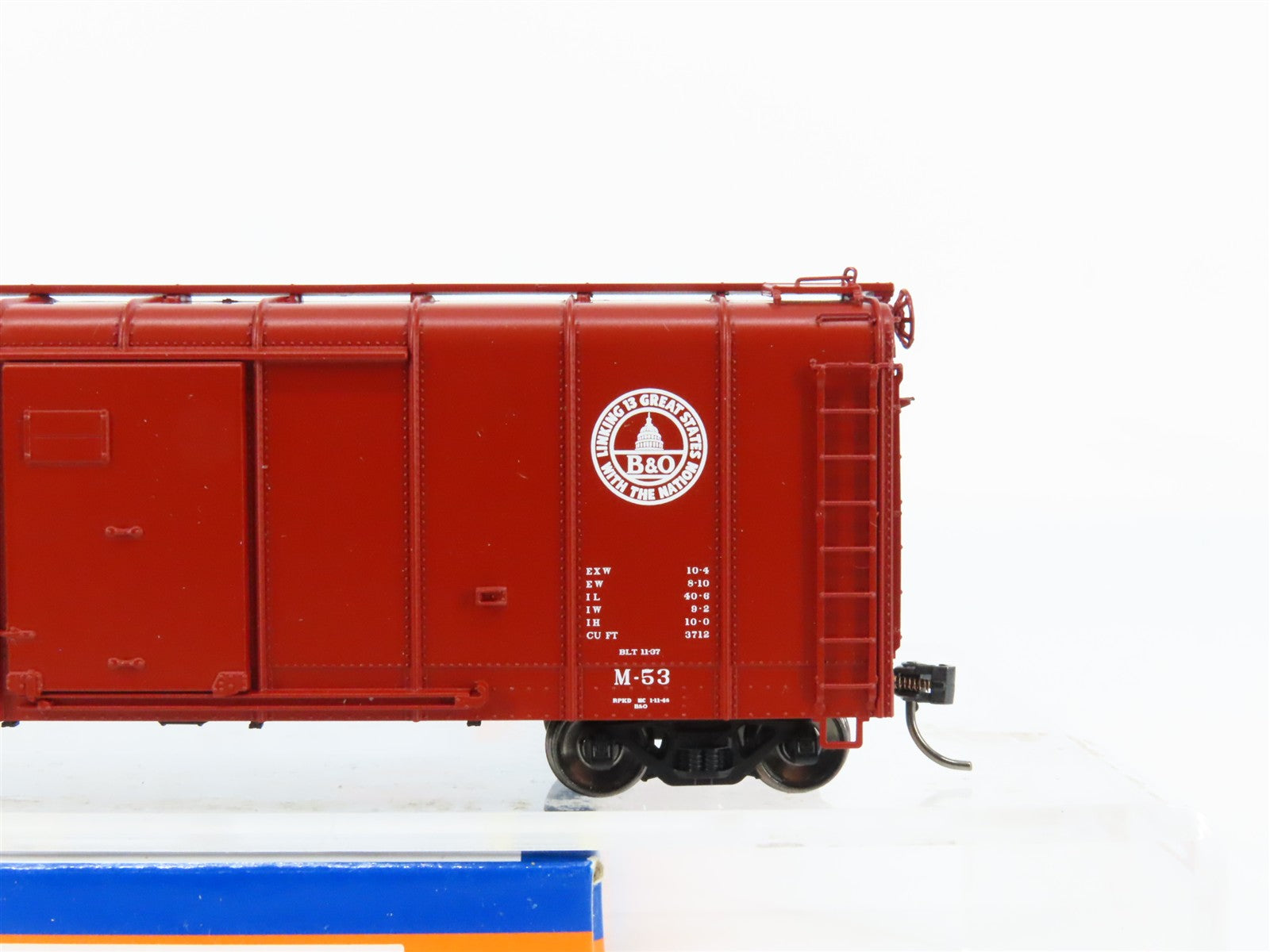 HO Scale Fox Valley Models FVM 30346 B&O Baltimore & Ohio Box Car #380288