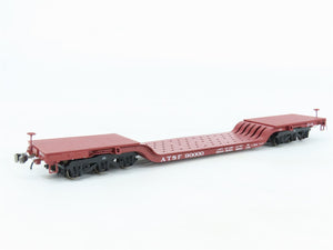 HO Scale Class One Model Works FC00200 ATSF Santa Fe Heavy Duty Flat Car#90000