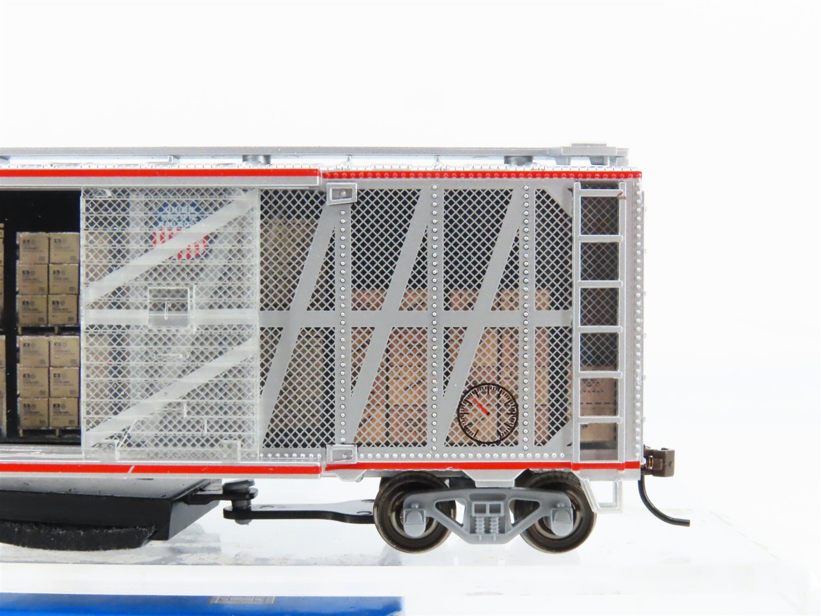 HO Bachmann Silver Series 16316 UP Track Cleaning Damage Control Box Car #195220