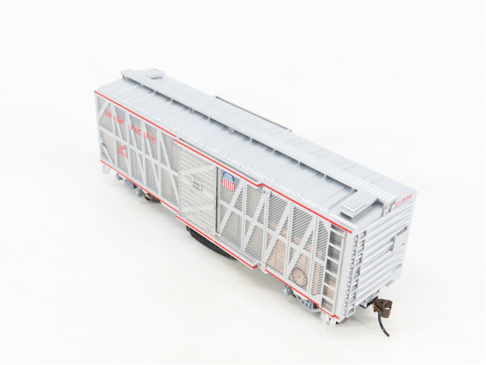 HO Bachmann Silver Series 16316 UP Track Cleaning Damage Control Box Car #195220