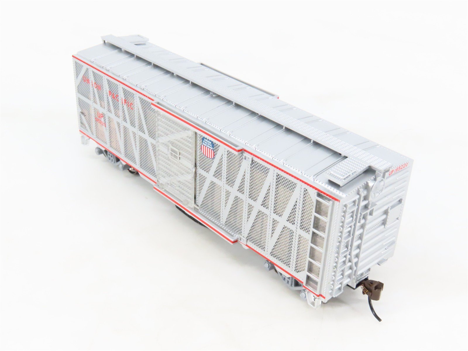 HO Bachmann Silver Series 16316 UP Track Cleaning Damage Control Box Car #195220