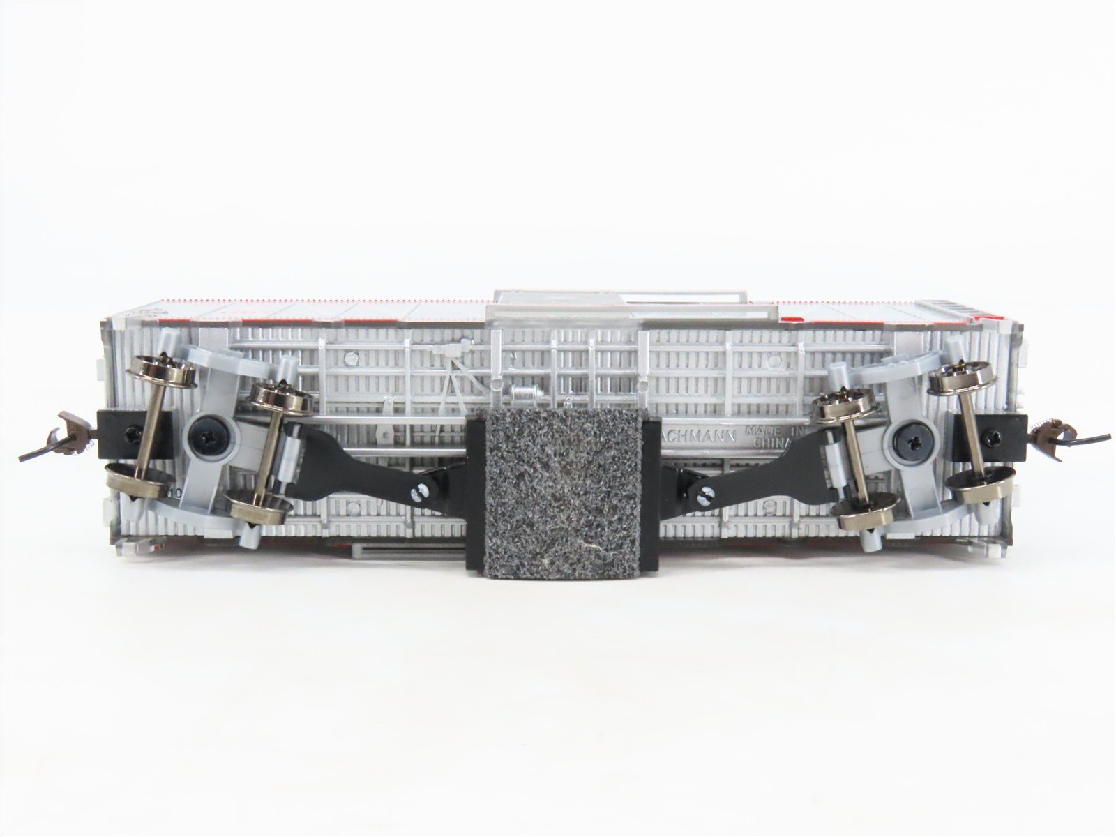 HO Bachmann Silver Series 16316 UP Track Cleaning Damage Control Box Car #195220