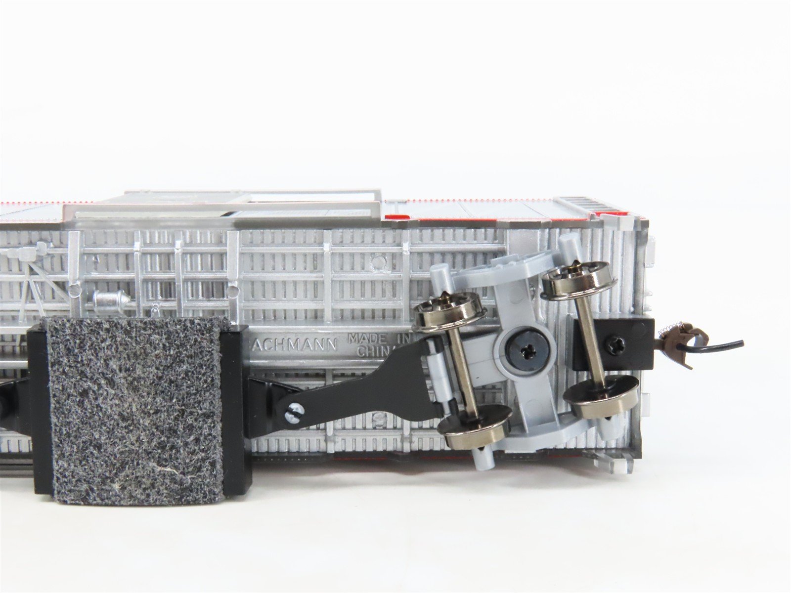 HO Bachmann Silver Series 16316 UP Track Cleaning Damage Control Box Car #195220