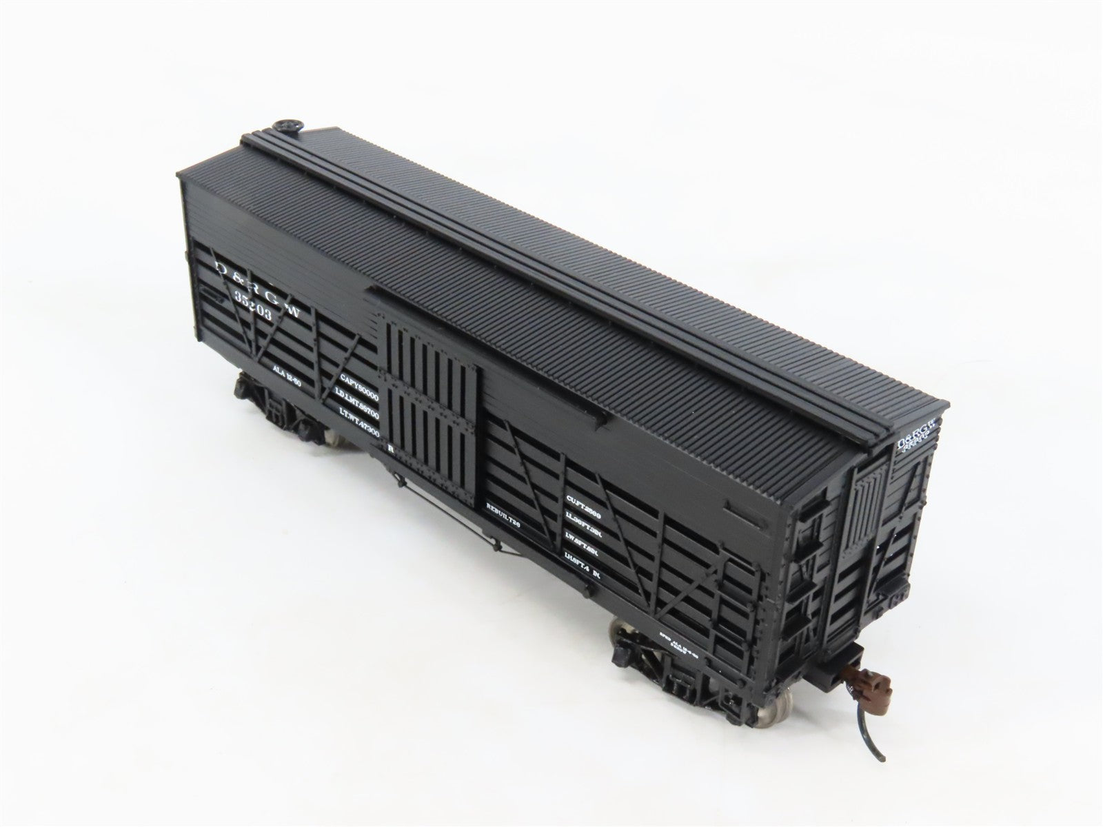 HO Scale Roundhouse RND84209 D&RGW Rio Grande 36' Stock Car #35203