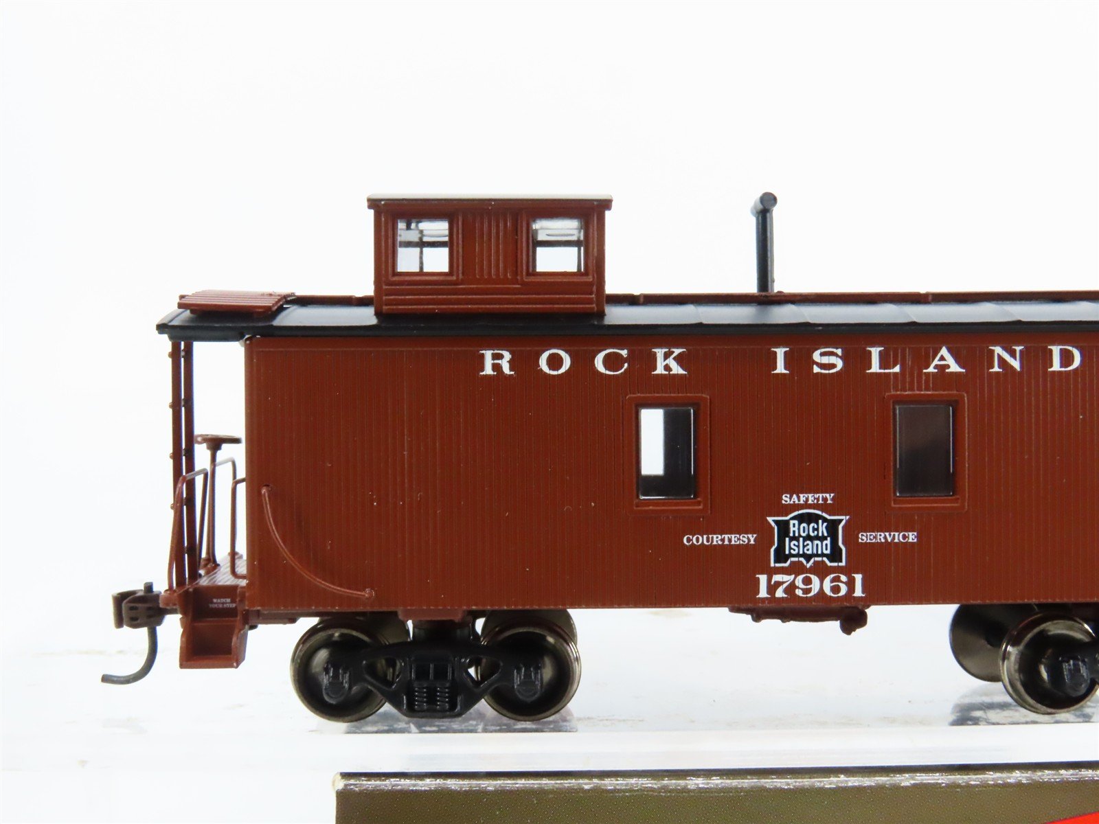 HO Scale Roundhouse 84271 RI Rock Island 3-Window Wood Caboose #17961