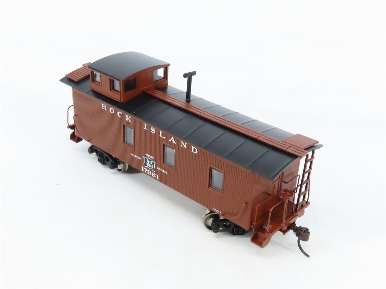 HO Scale Roundhouse 84271 RI Rock Island 3-Window Wood Caboose #17961