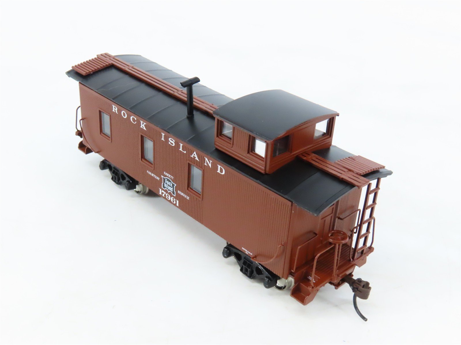HO Scale Roundhouse 84271 RI Rock Island 3-Window Wood Caboose #17961