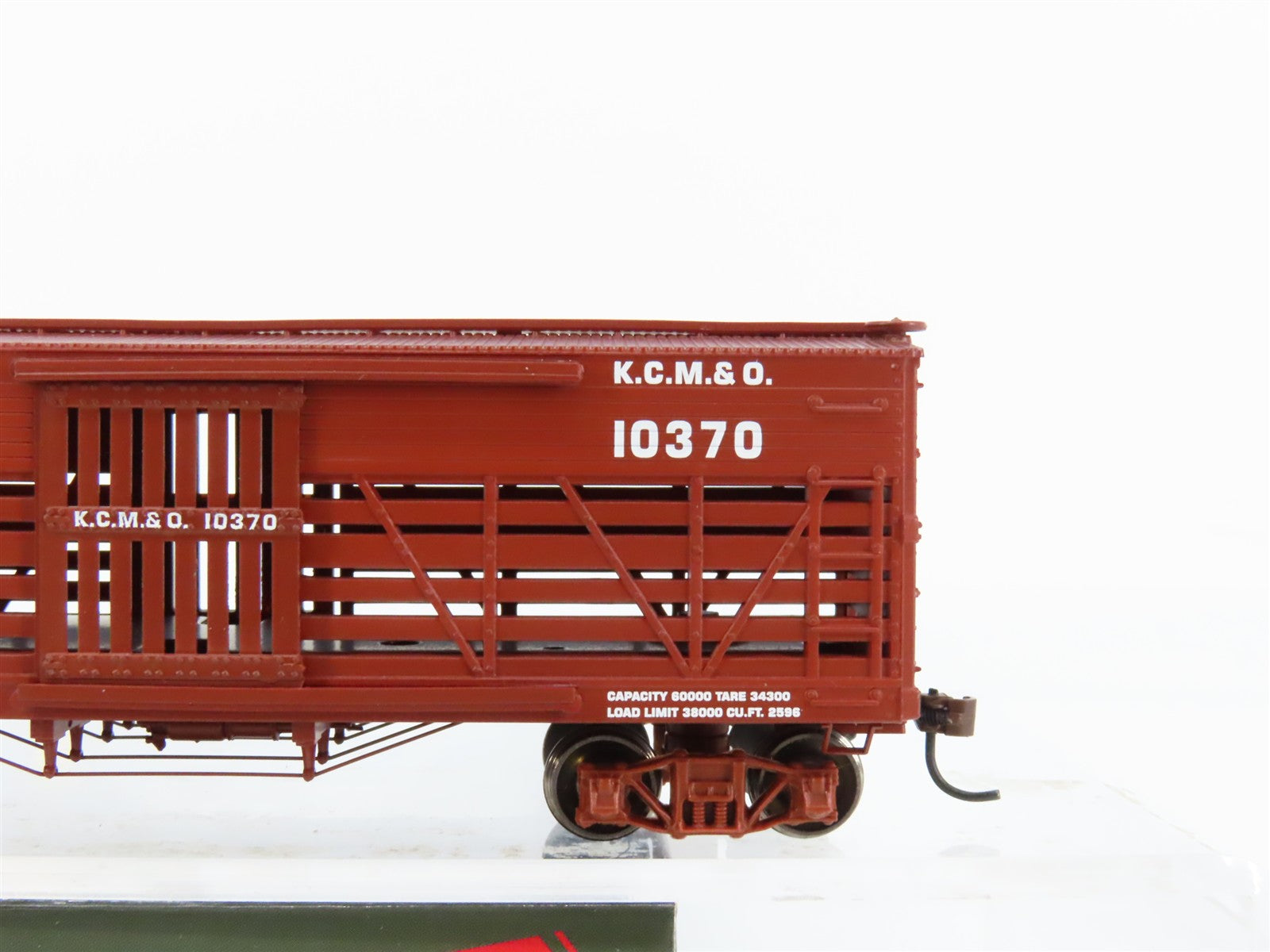 HO Roundhouse RND84211 KCM&O Kansas City Mexico & Orient 36' Stock Car #10370