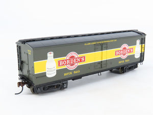 HO Scale Roundhouse 84556 BFIX Borden's Dairy 40' Wood Milk Refrigerator Car 523