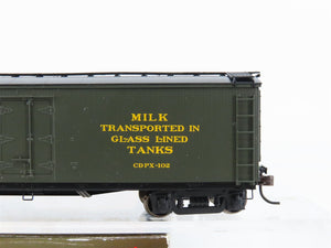 HO Scale Roundhouse 84620 CDPX Cloverland Dairy 40' Wood Milk Car #102