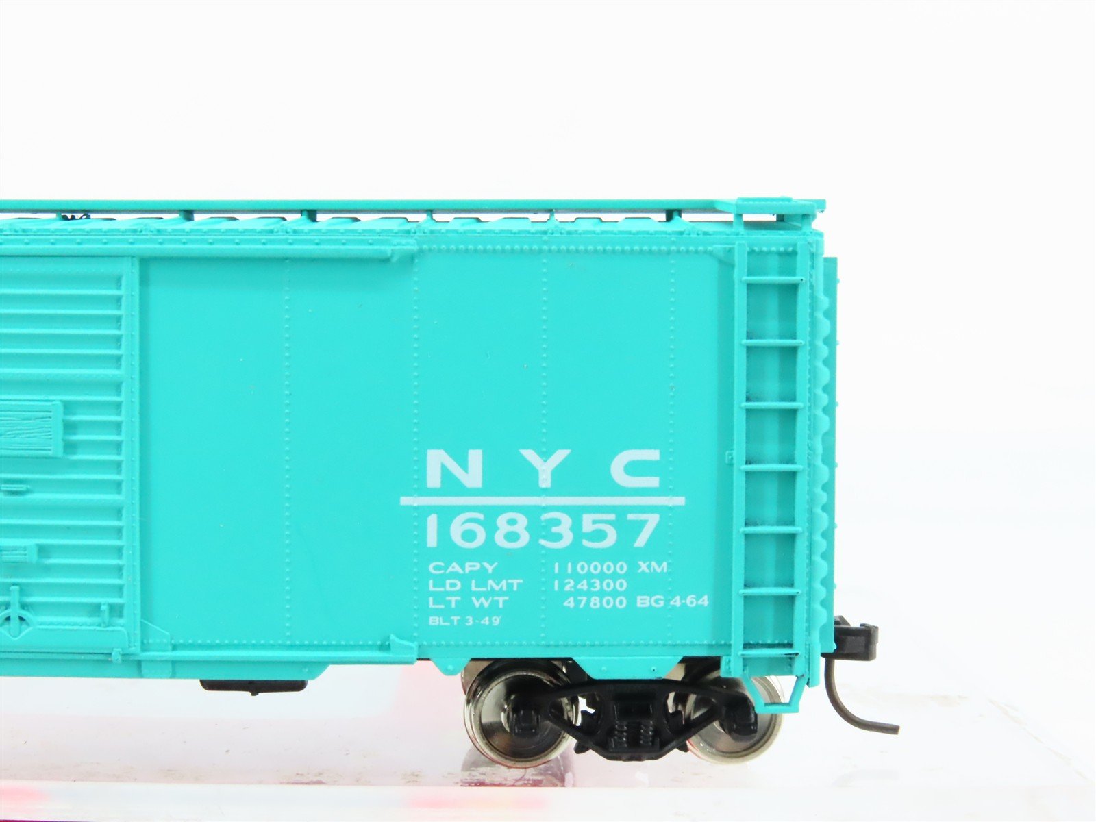 HO Scale Accuready 93524 NYC New York Central 40' AAR Box Car #168357
