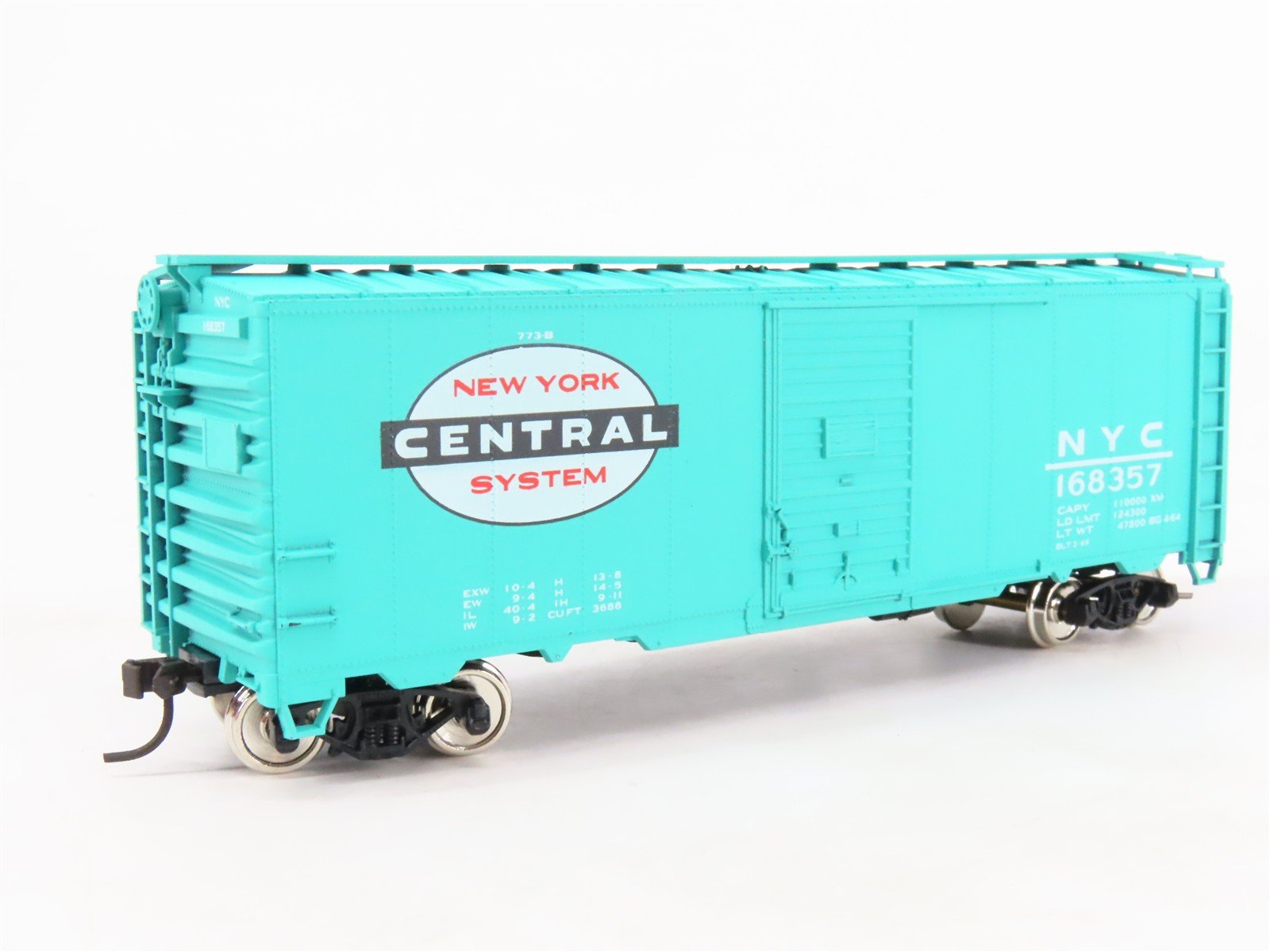 HO Scale Accuready 93524 NYC New York Central 40' AAR Box Car #168357