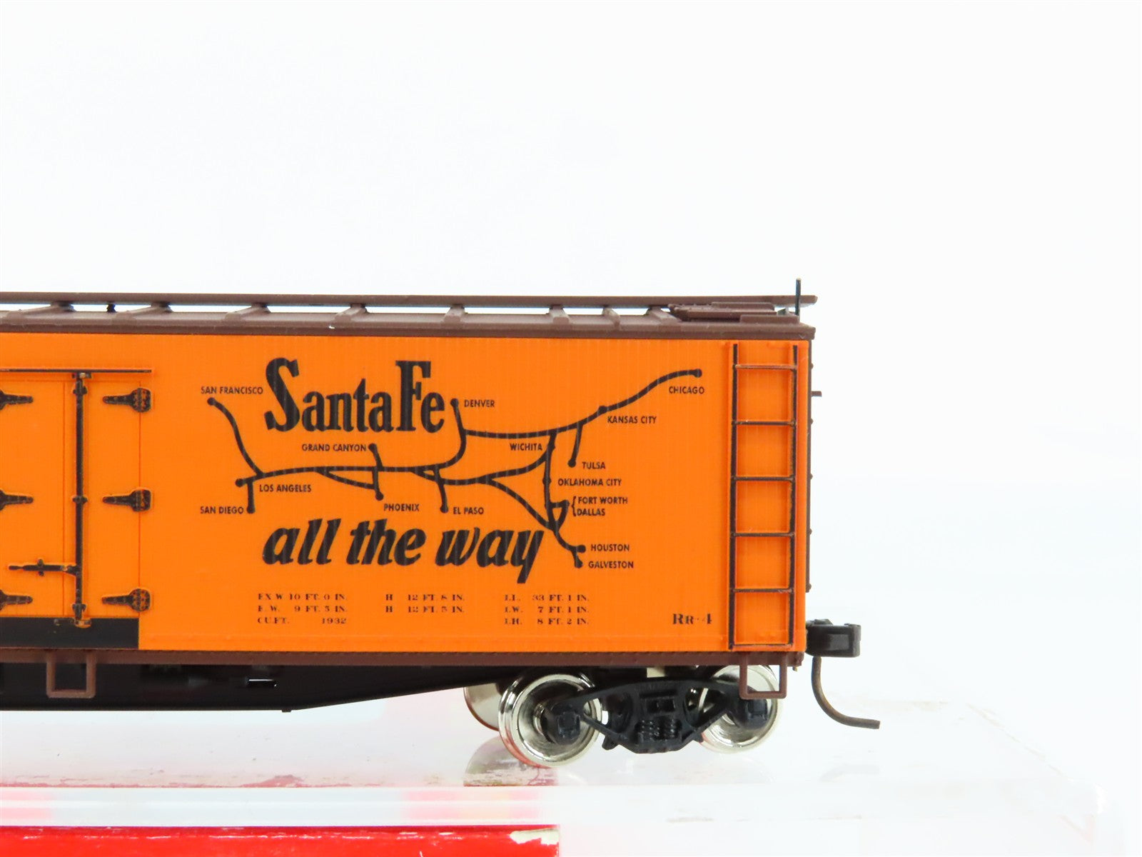 HO Scale Accuready 94817 SFRD Santa Fe El Capitan 40' Wood Reefer #35349