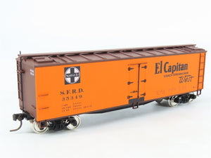 HO Scale Accuready 94817 SFRD Santa Fe El Capitan 40' Wood Reefer #35349