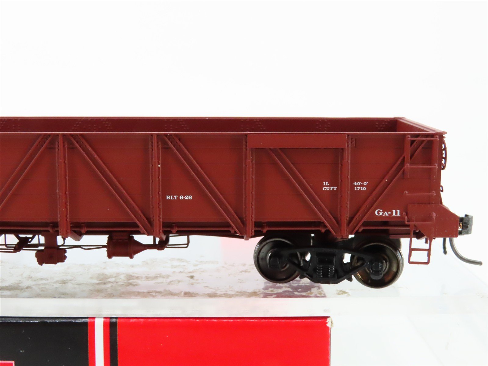 HO Scale Intermountain 47759-03 ATSF Santa Fe GA-11 Caswell Gondola #173768
