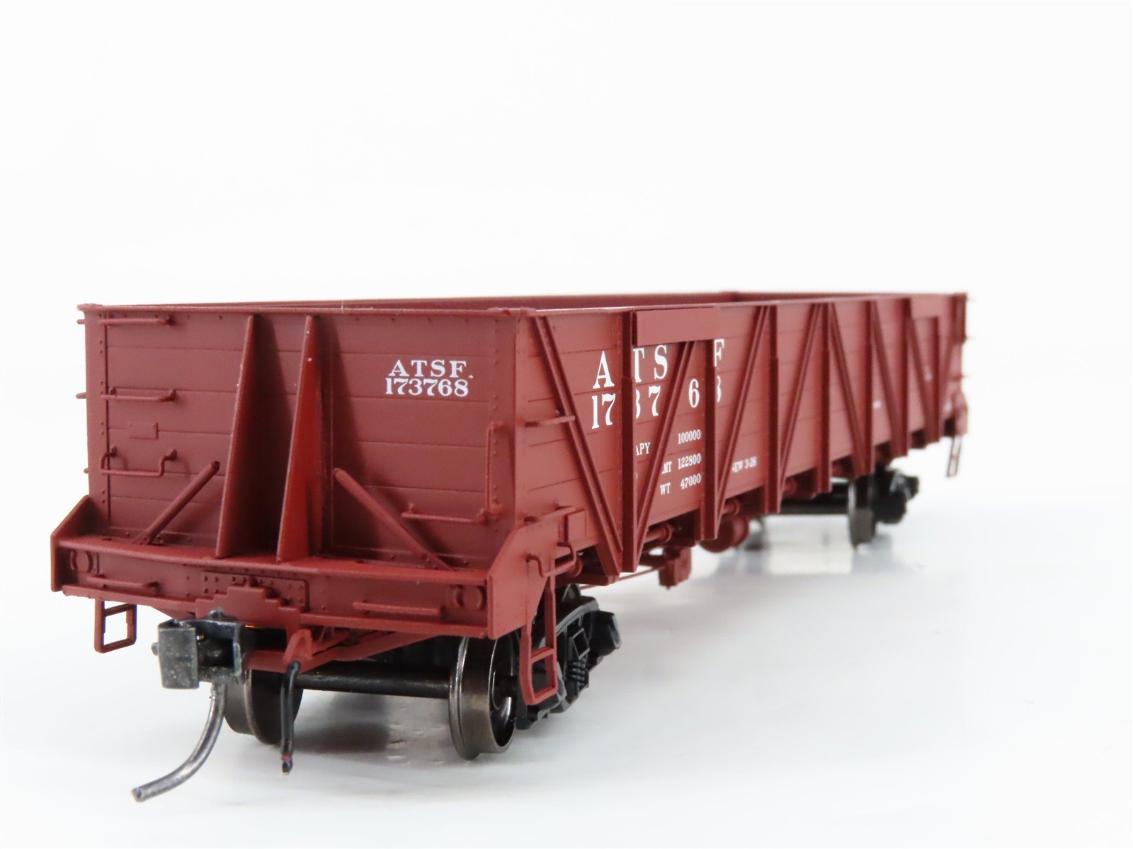 HO Scale Intermountain 47759-03 ATSF Santa Fe GA-11 Caswell Gondola #173768