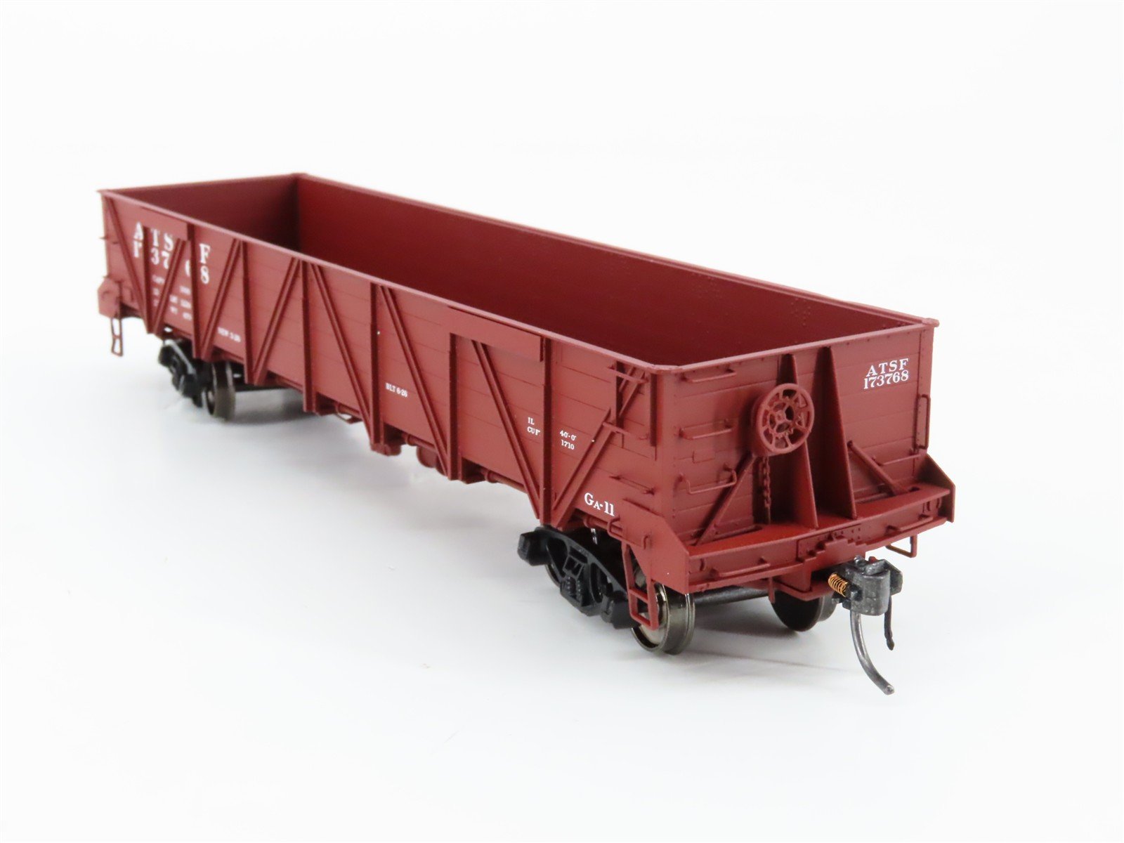 HO Scale Intermountain 47759-03 ATSF Santa Fe GA-11 Caswell Gondola #173768