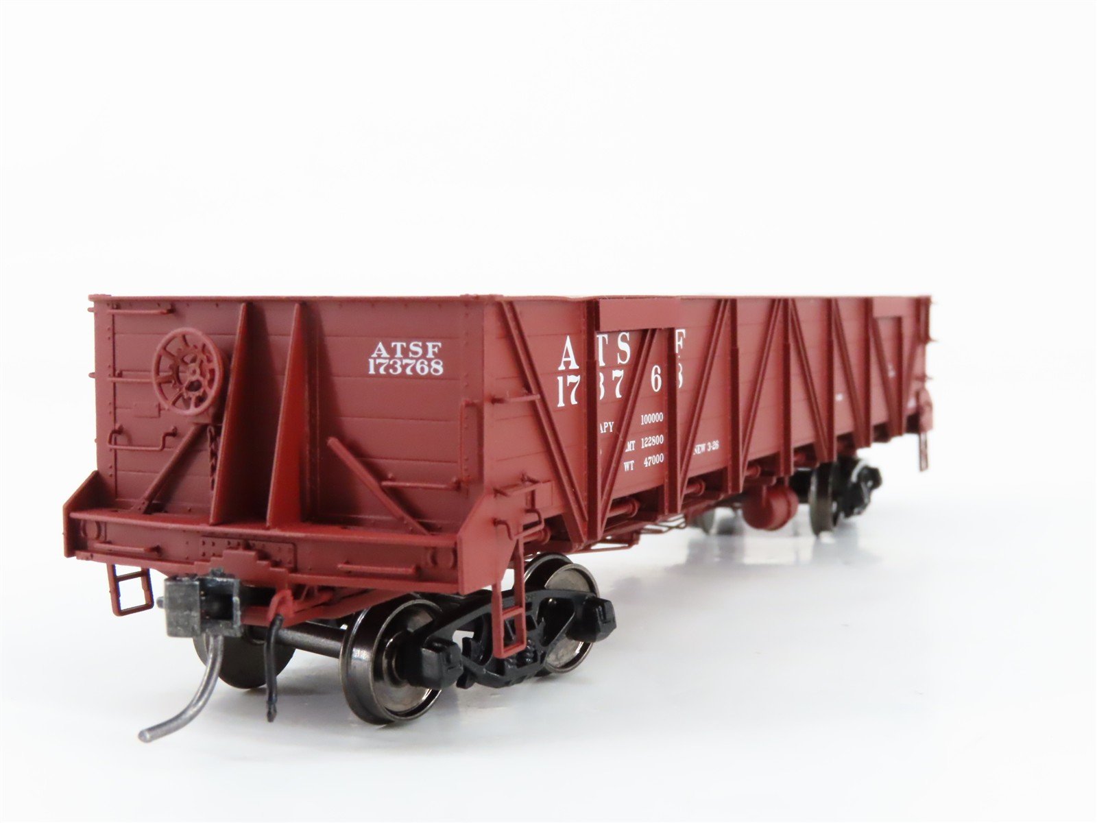 HO Scale Intermountain 47759-03 ATSF Santa Fe GA-11 Caswell Gondola #173768